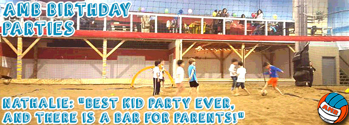 beach volleyball - birthdays